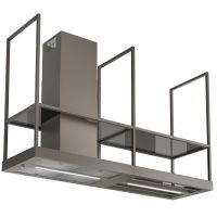 Kuhinjska napa T-SHELF EV8 TITANIUM MATT A180